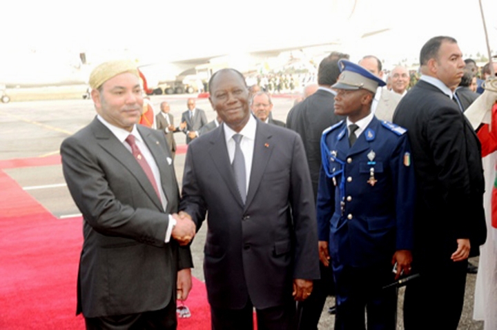 Alassane Ouattara accepte l’invitation d’une visite officielle au Maroc